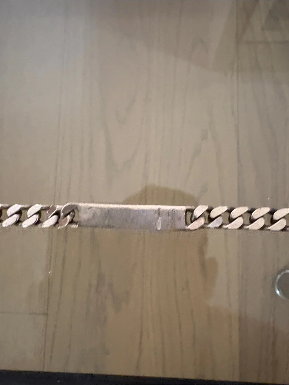 Gucci ghost sterling silver bracelet